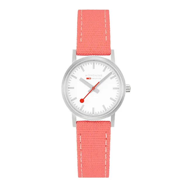 Mondaine Classic Corallo orologio 30mm quarzo