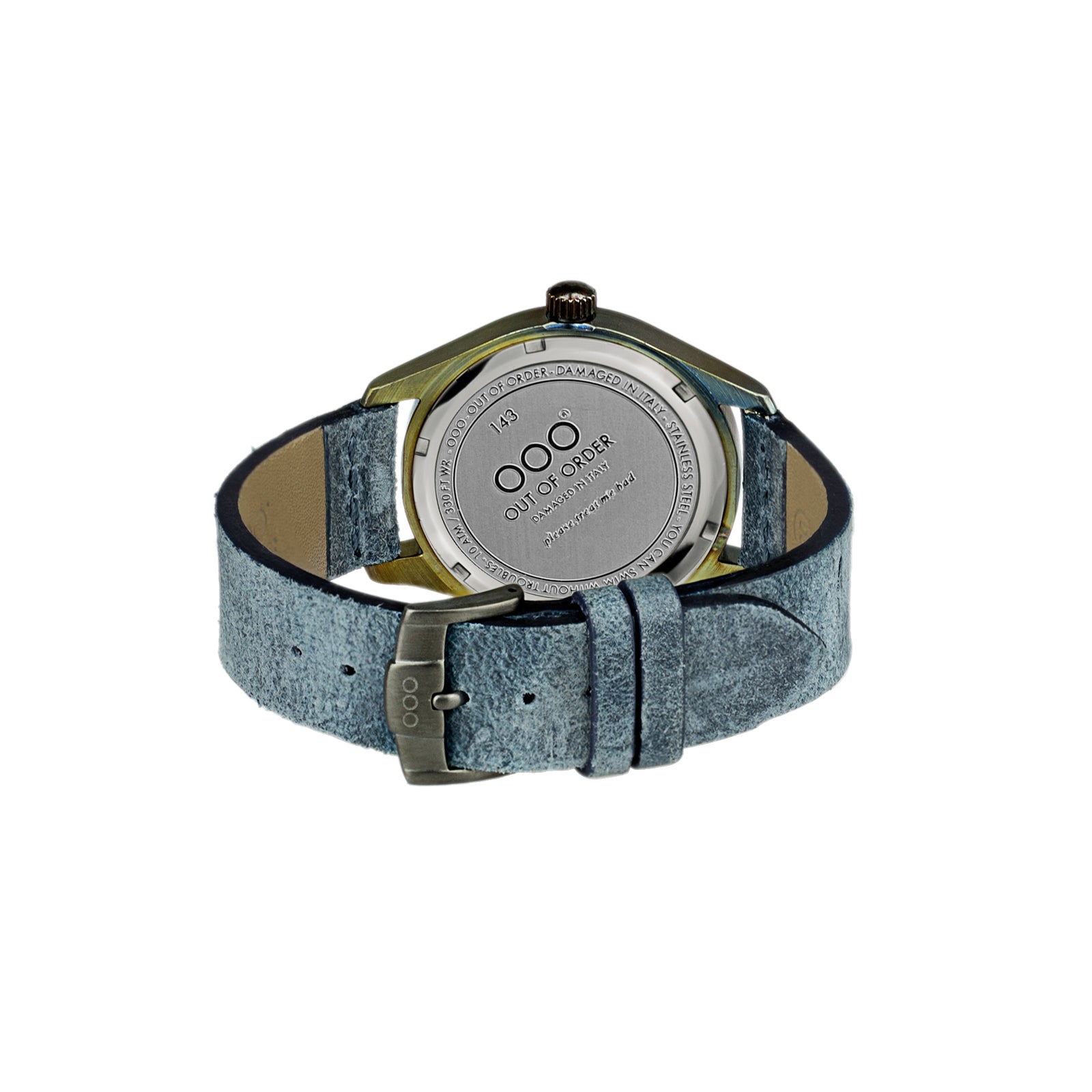 Out Of Order 143 Blue orologio quarzo blu 40 mm