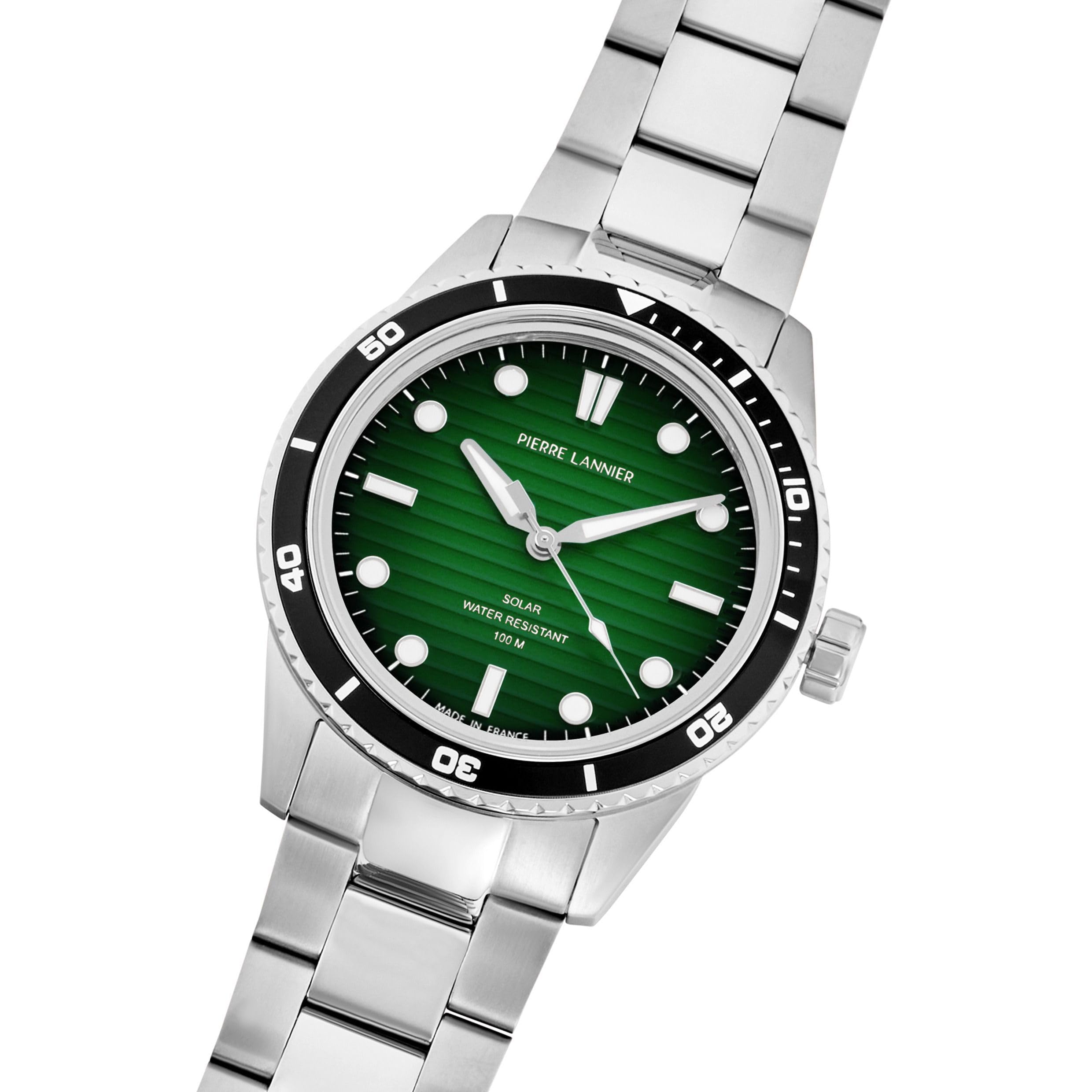 Pierre Lannier Inti Orologio in Acciaio 43 mm 10 ATM