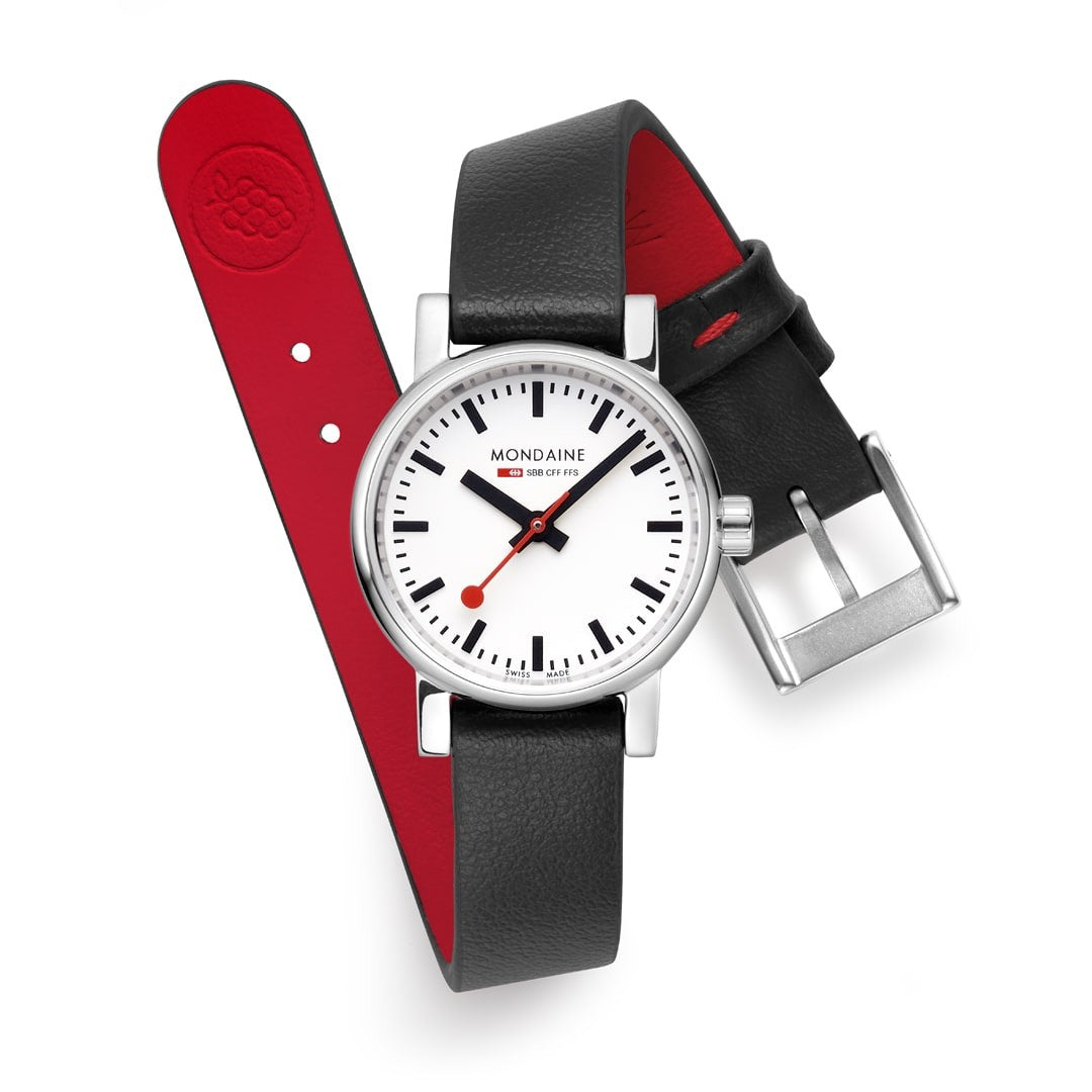 Mondaine evo2 Petite Orologio Nero 26 mm Quarzo