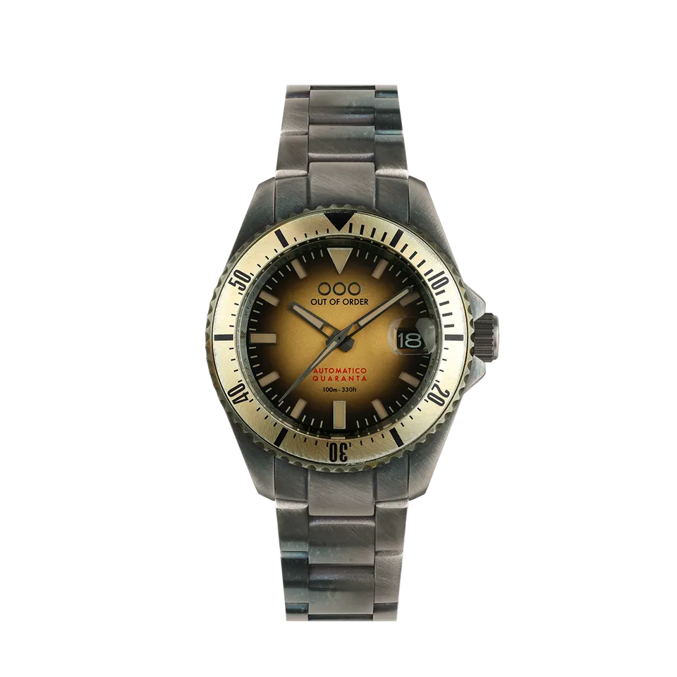 Out Of Order Automatico Quaranta Sand orologio 40 mm