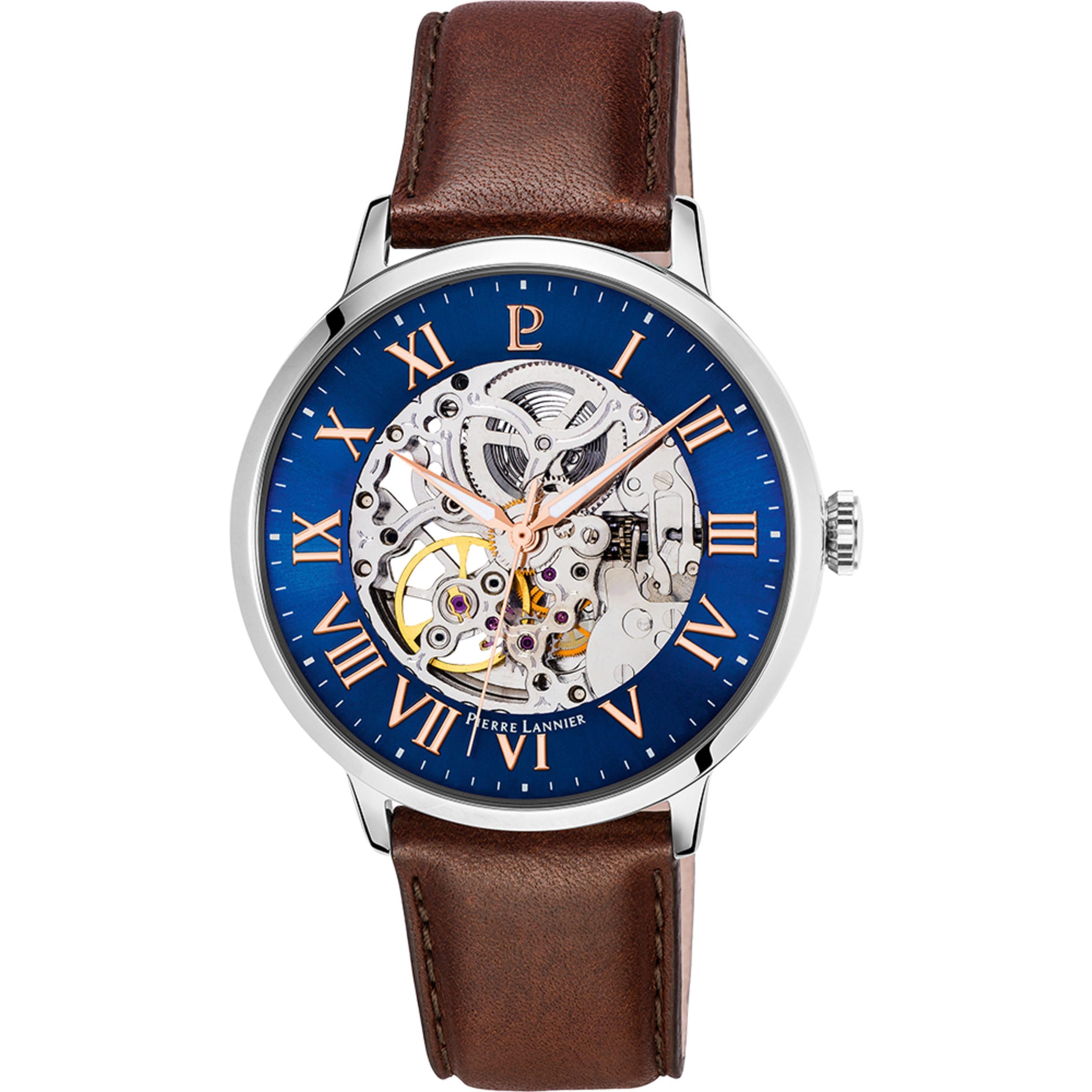 Pierre Lannier Automatic orologio automatico 44mm acciaio