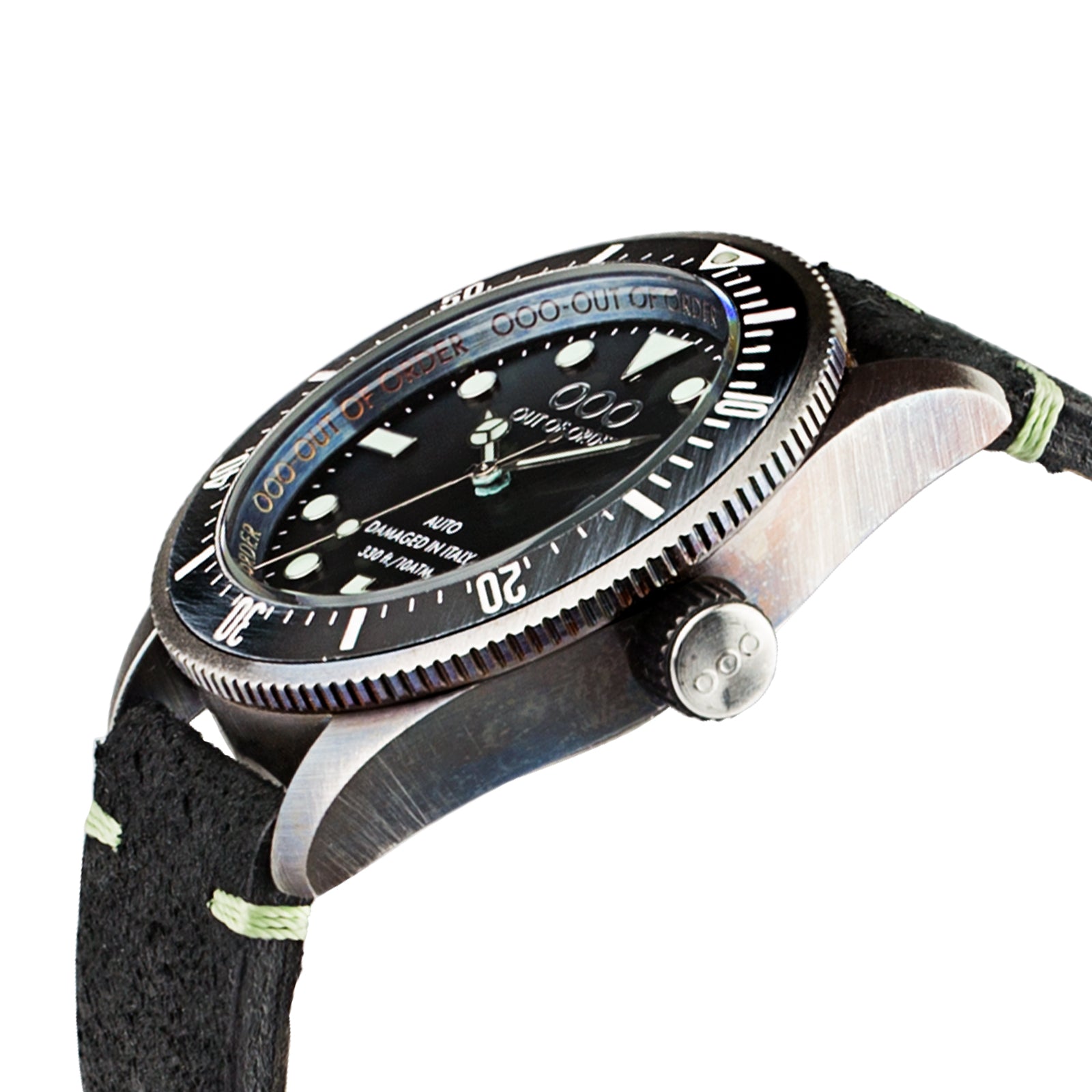 Out Of Order Auto orologio automatico 44mm nero