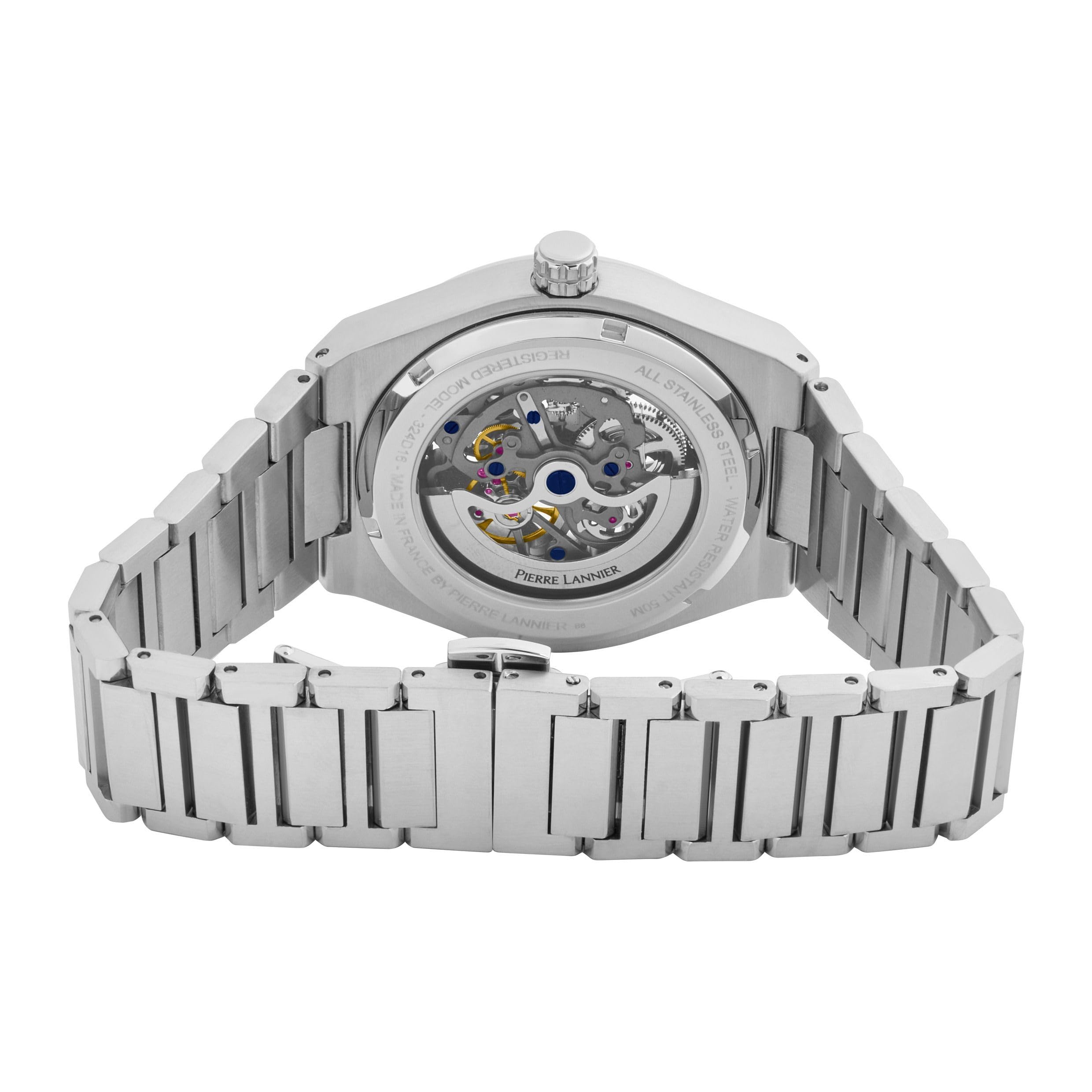 Pierre Lannier Ardent Orologio Automatico Acciaio