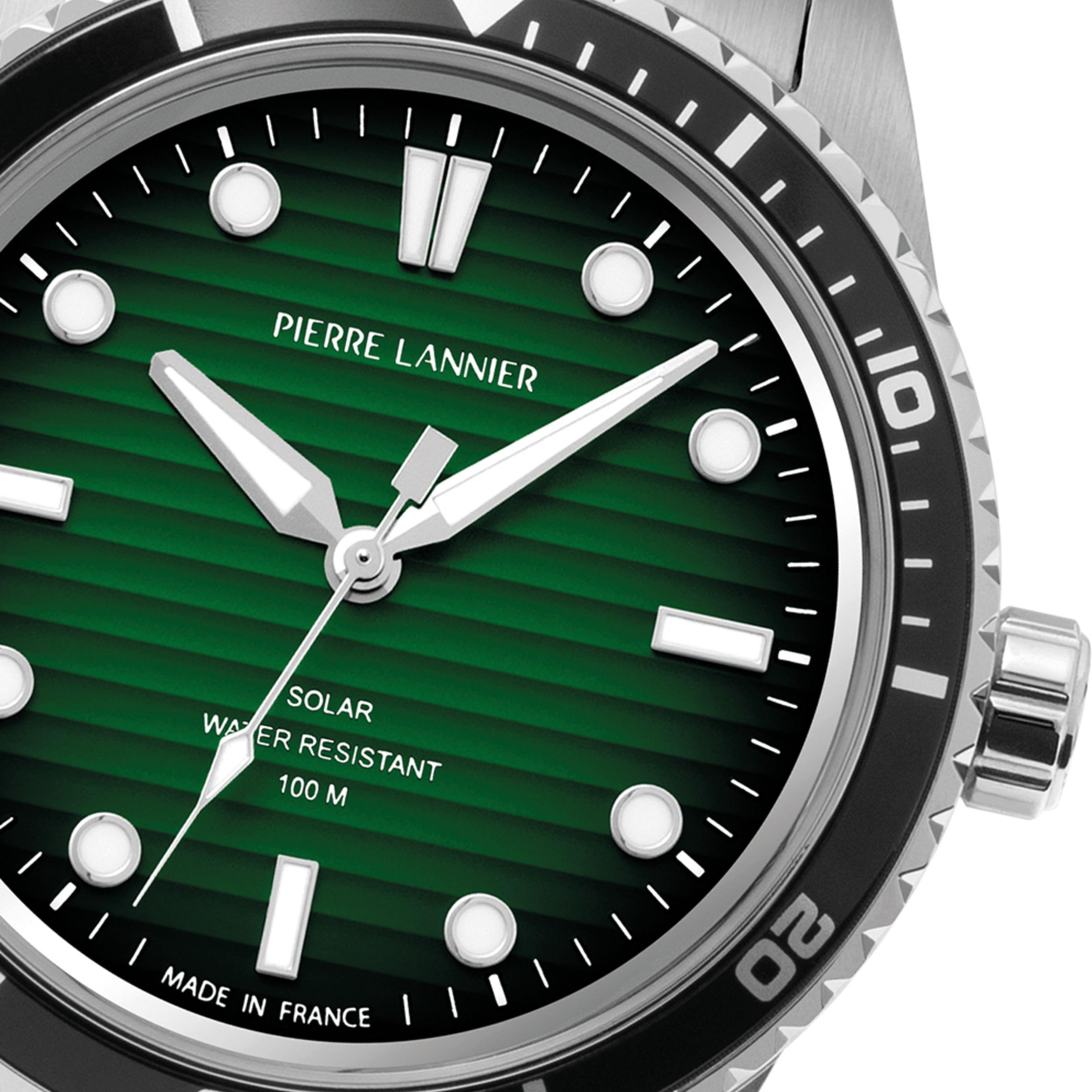 Pierre Lannier Inti Orologio in Acciaio 43 mm 10 ATM