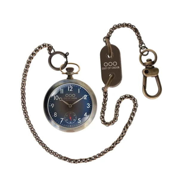 Out Of Order Calabrone Blue orologio da tasca 47 mm