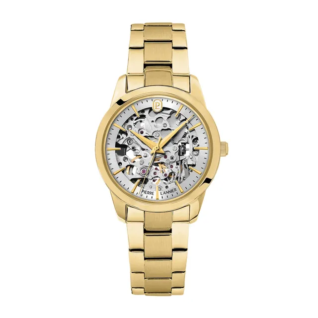 Pierre Lannier Thea orologio automatico 35,5 mm acciaio