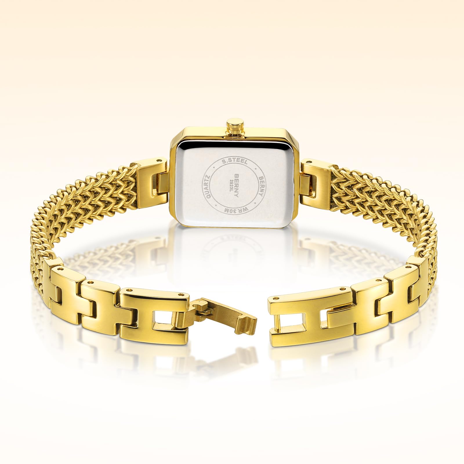 Berny Gold Collection orologio donna viola sfumato oro