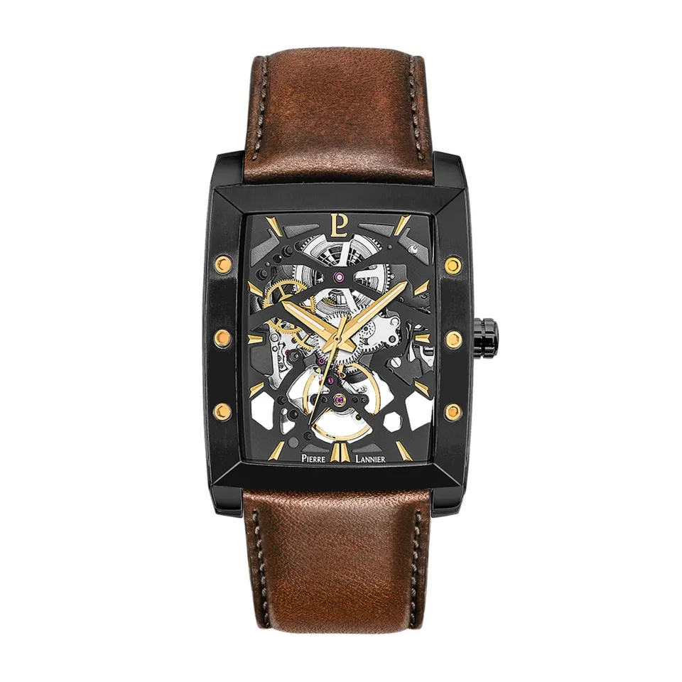 Pierre Lannier Hector orologio automatico acciaio 5 ATM