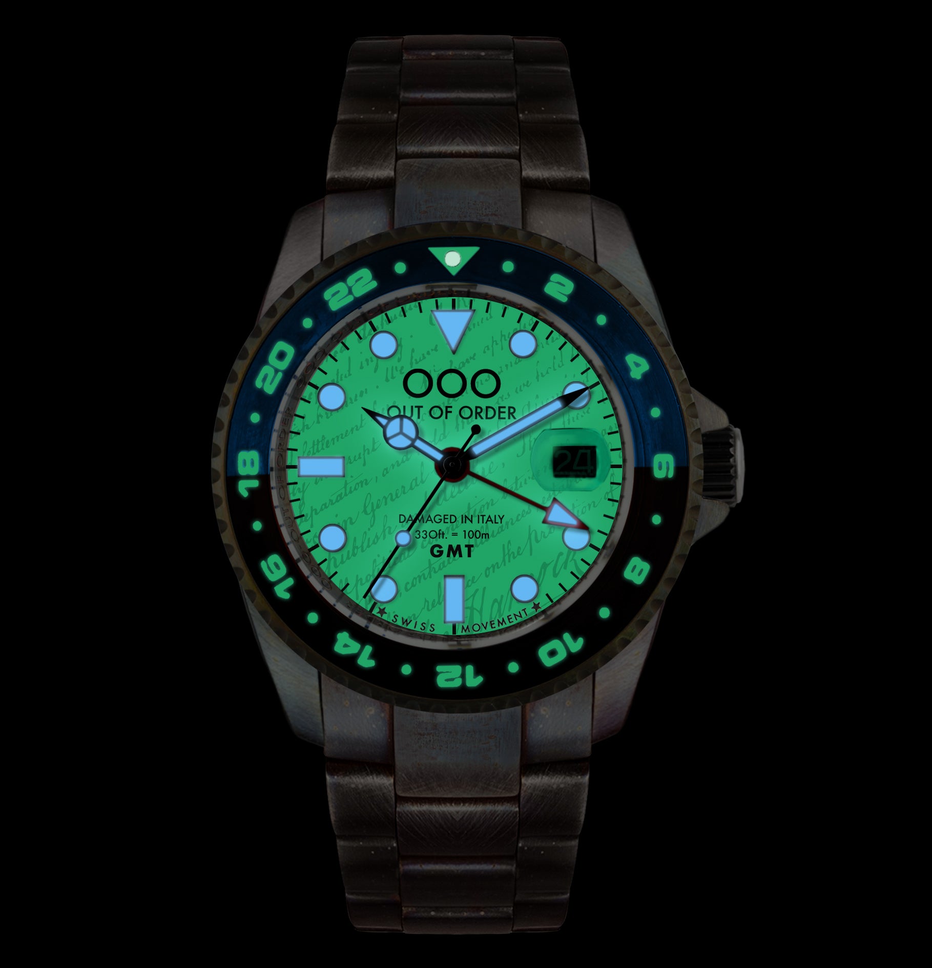 Out Of Order GMT Philadelphia Orologio 44mm Acciaio