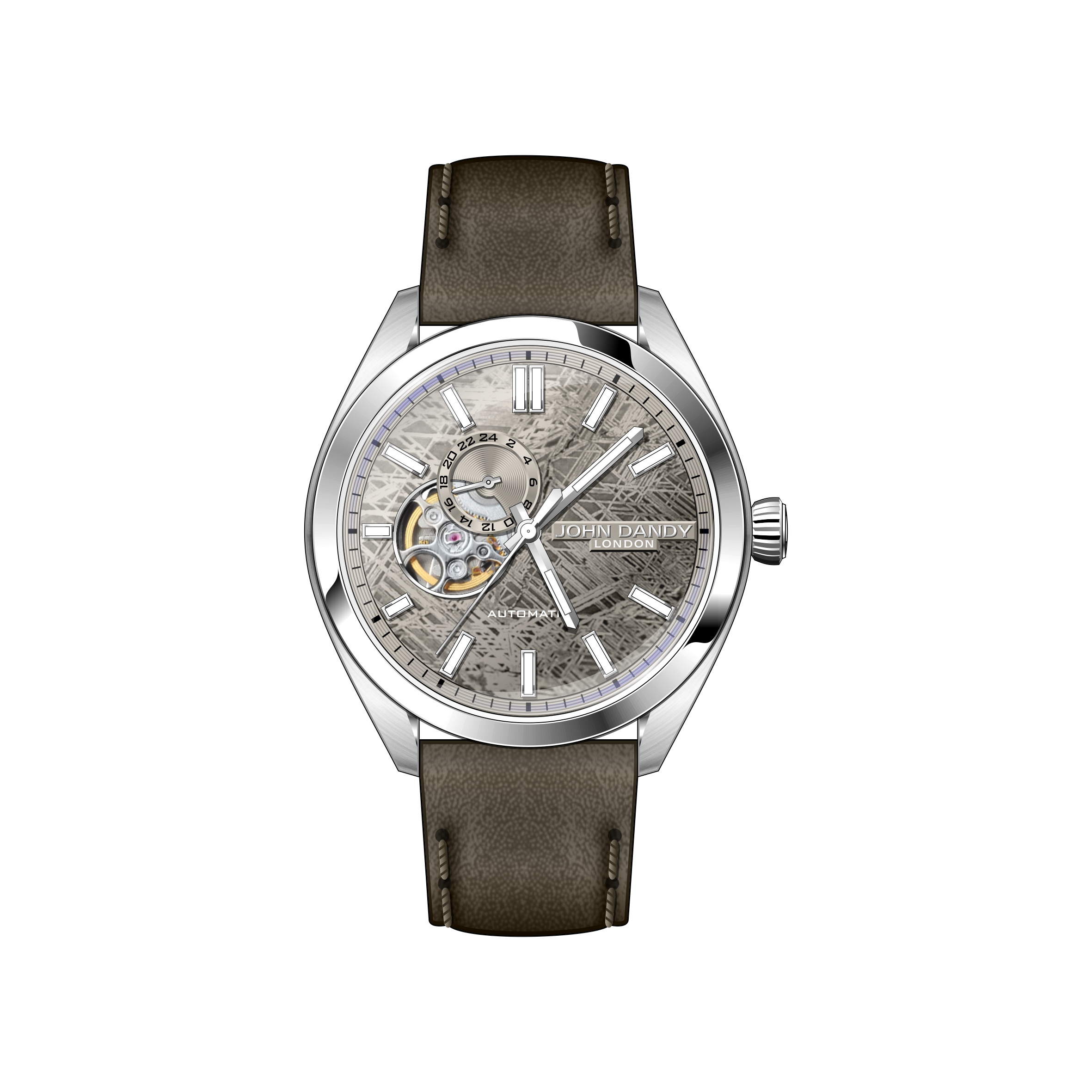 John Dandy JD5320 orologio pelle blu