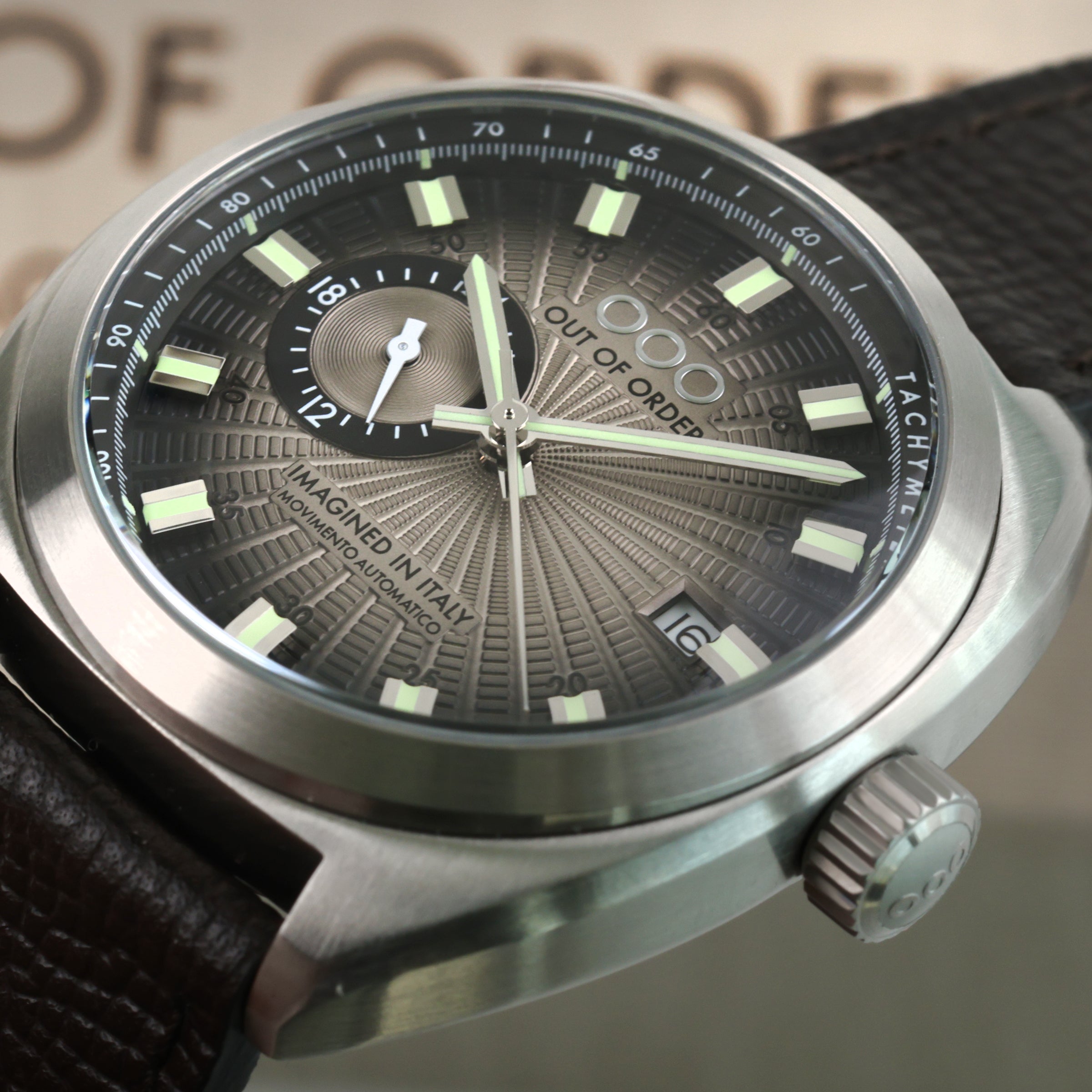 Out Of Order Torpedine Dune automatico 42mm sabbia