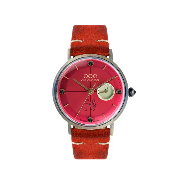 Out Of Order Firefly 36 orologio donna rosso corallo 36 mm