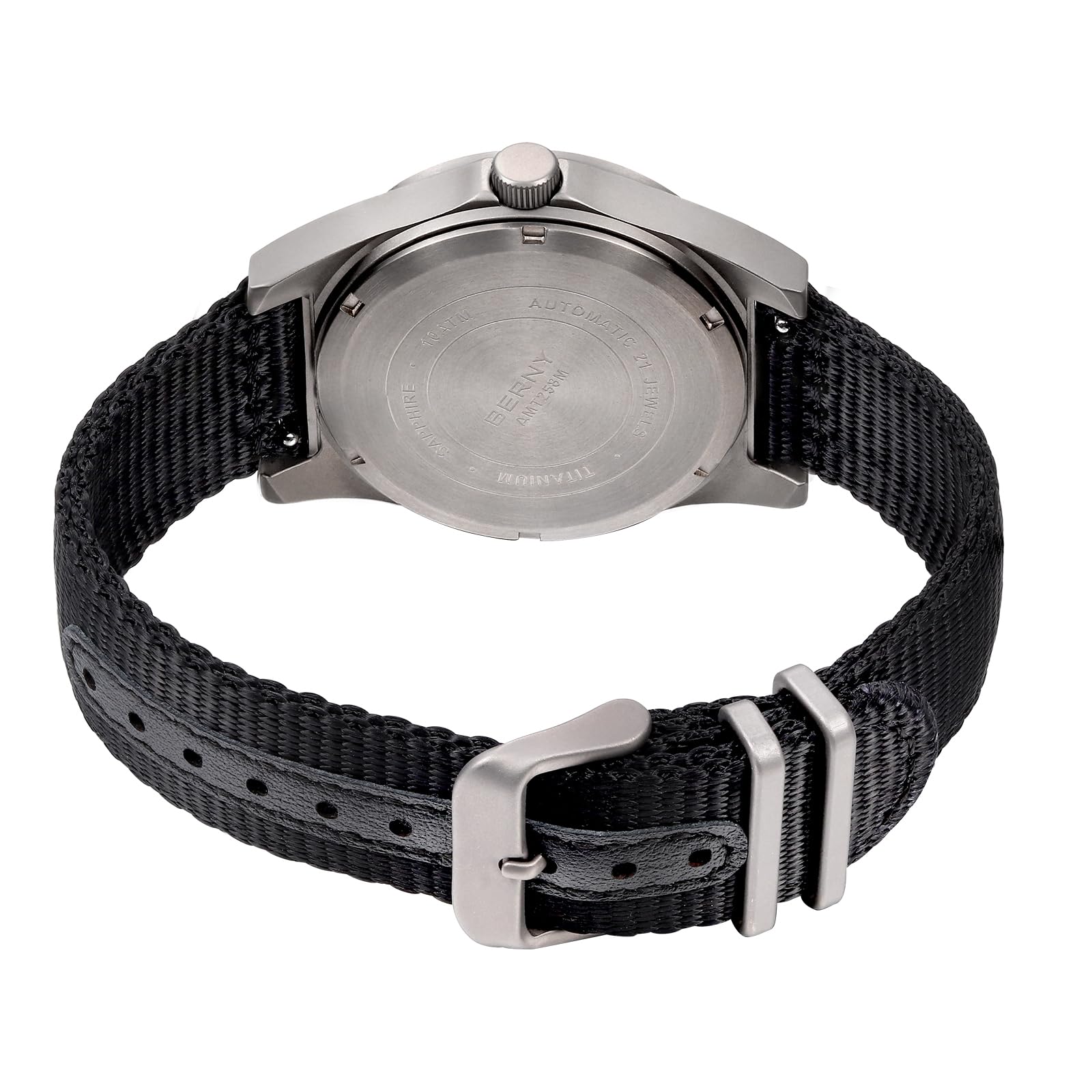 Berny Titanium Collection orologio automatico titanio zaffiro 10ATM