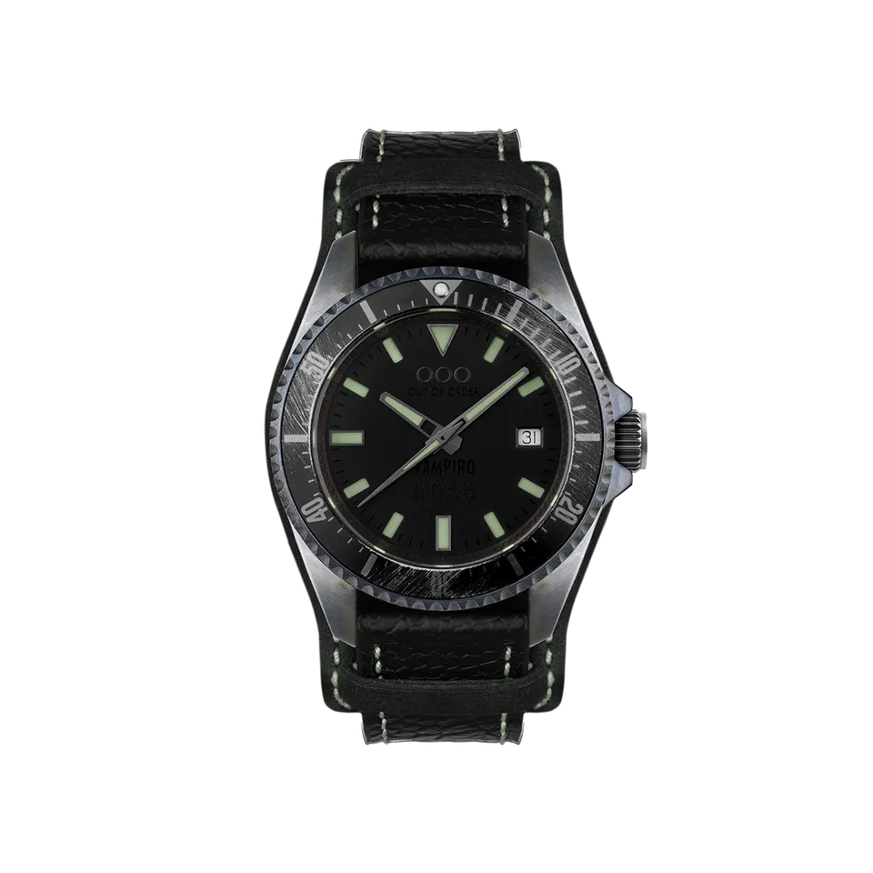 Out Of Order Vampiro orologio automatico nero 40 mm