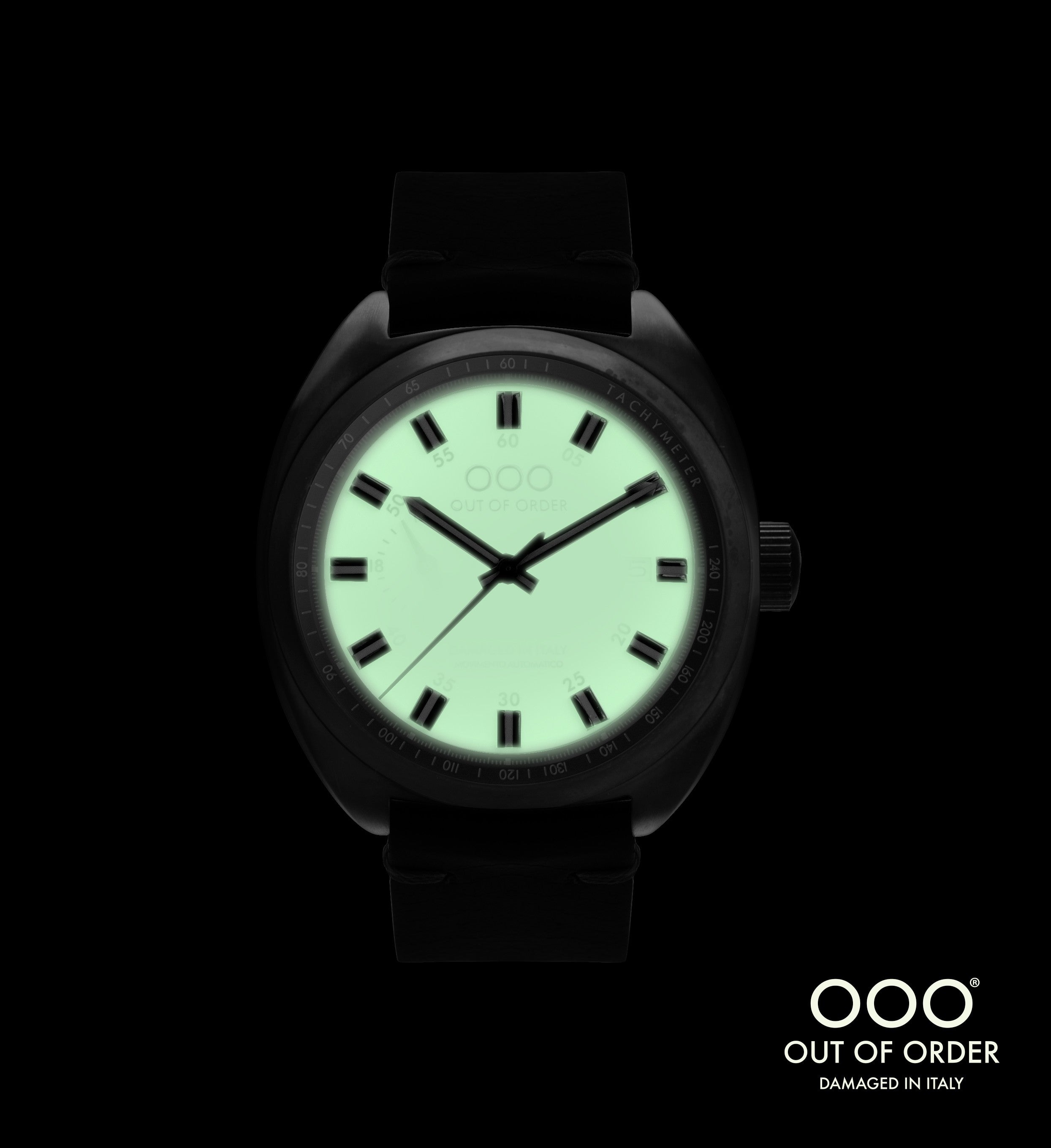 Out Of Order Torpedine Green orologio automatico 42mm verde