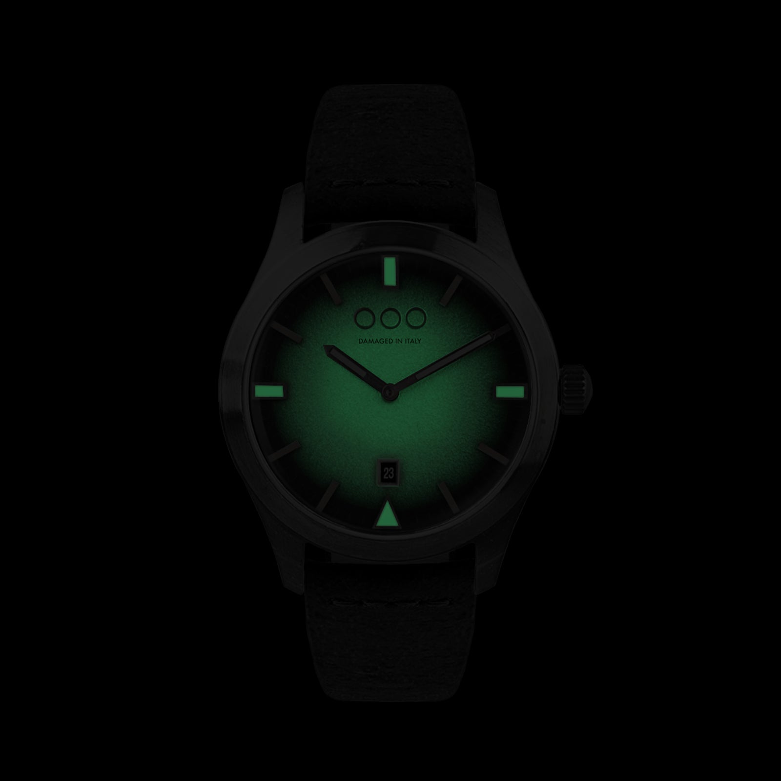 Out Of Order 143 Brown orologio quarzo marrone 40mm pelle