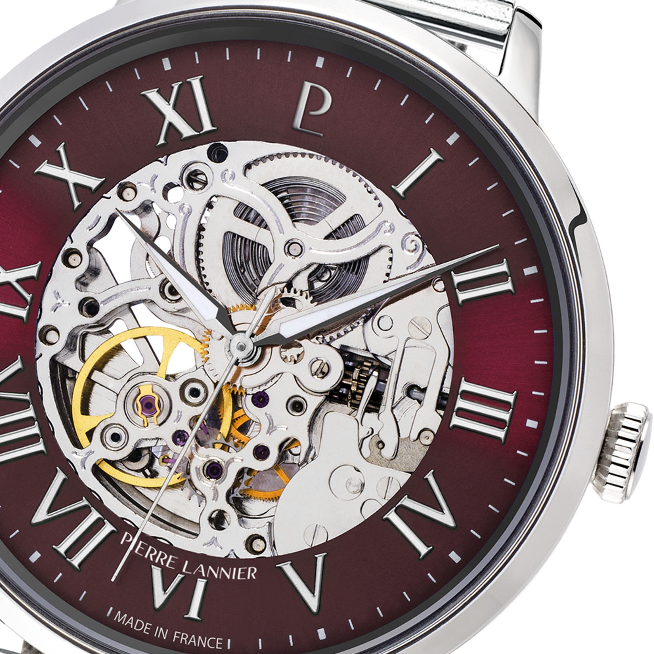 Pierre Lannier Automatic orologio automatico 42 mm acciaio