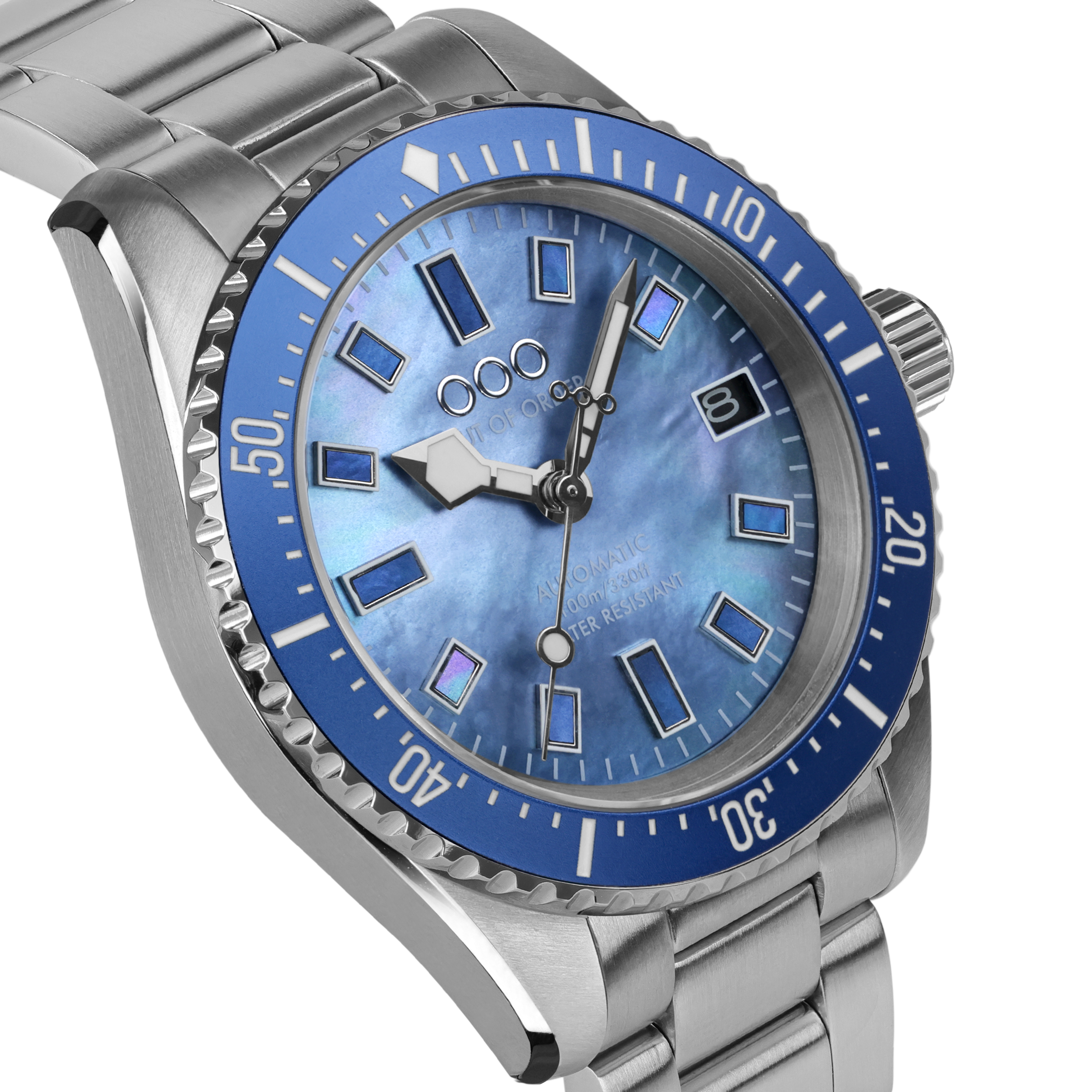 Out Of Order Casanova Mop Giudecca Blue orologio madreperla 38 mm