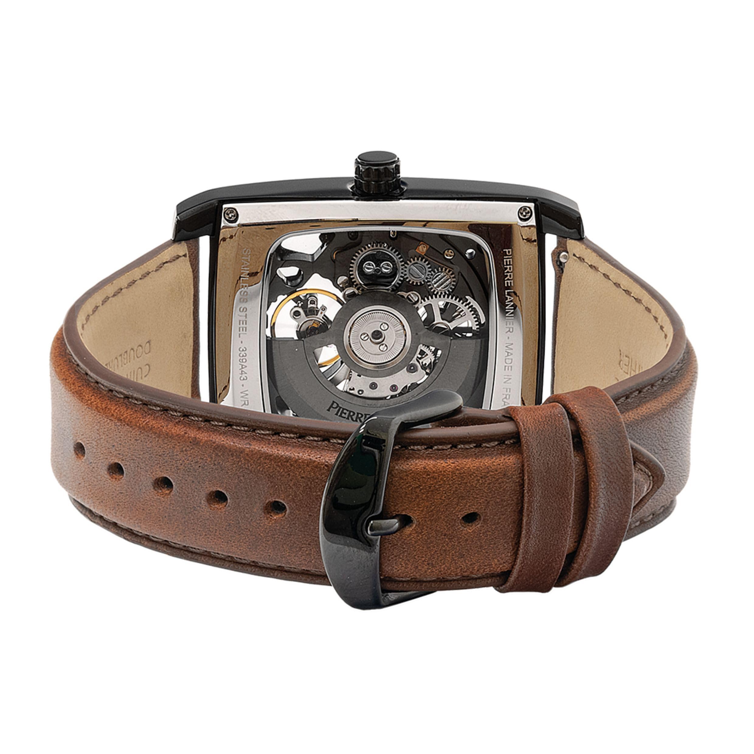 Pierre Lannier Hector orologio automatico acciaio 5 ATM