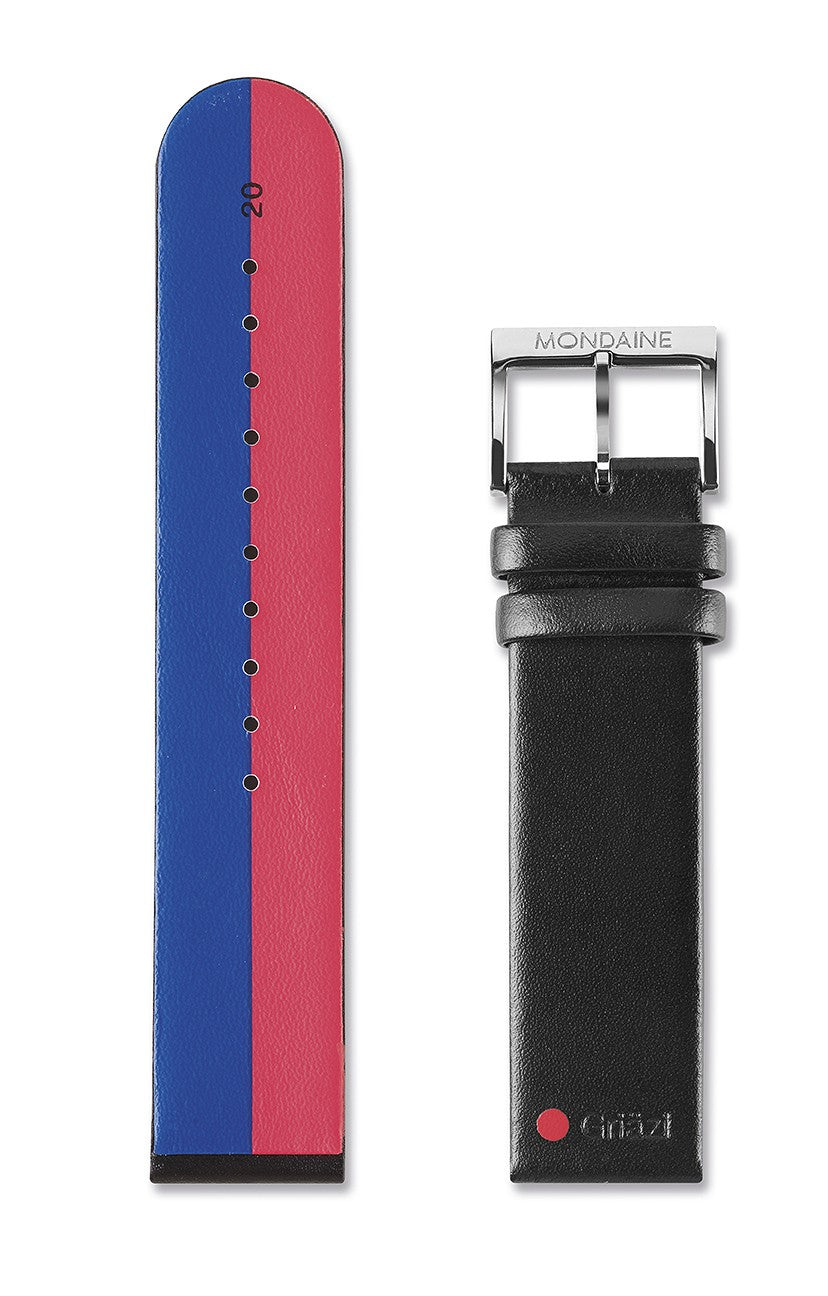 Mondaine Gottardo Cinturino Pelle 20 mm Nord Sud