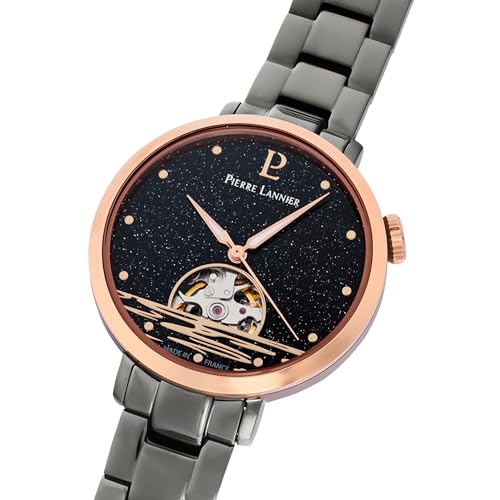 Pierre Lannier Australe orologio automatico 35mm acciaio