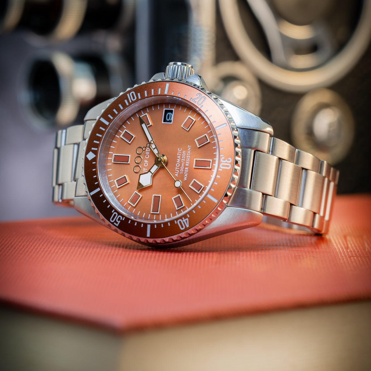 Out Of Order Casanova Rialto Ember orologio automatico 38mm madreperla