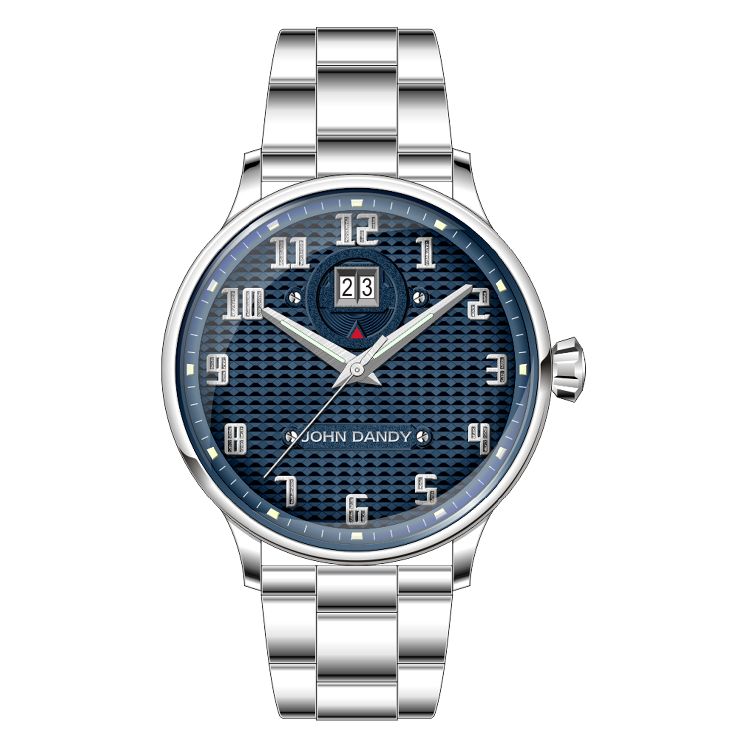 John Dandy JD3822 orologio automatico Crystal Black