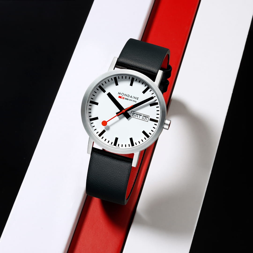 Mondaine Classic Day-Date Orologio 40 mm Quarzo