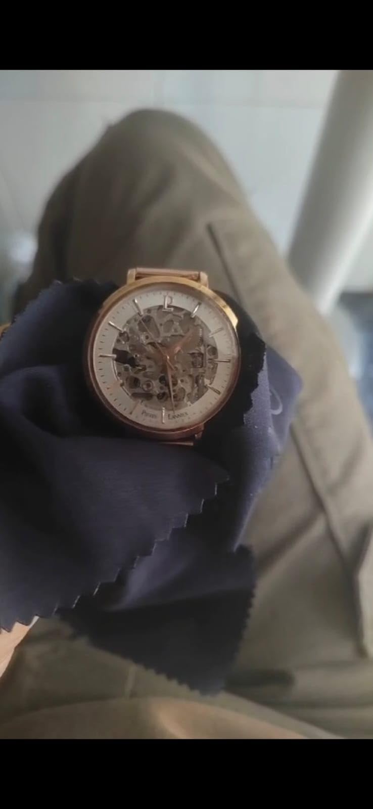 Pierre Lannier 313B928 Orologio Donna Automatico Rosa 35 mm