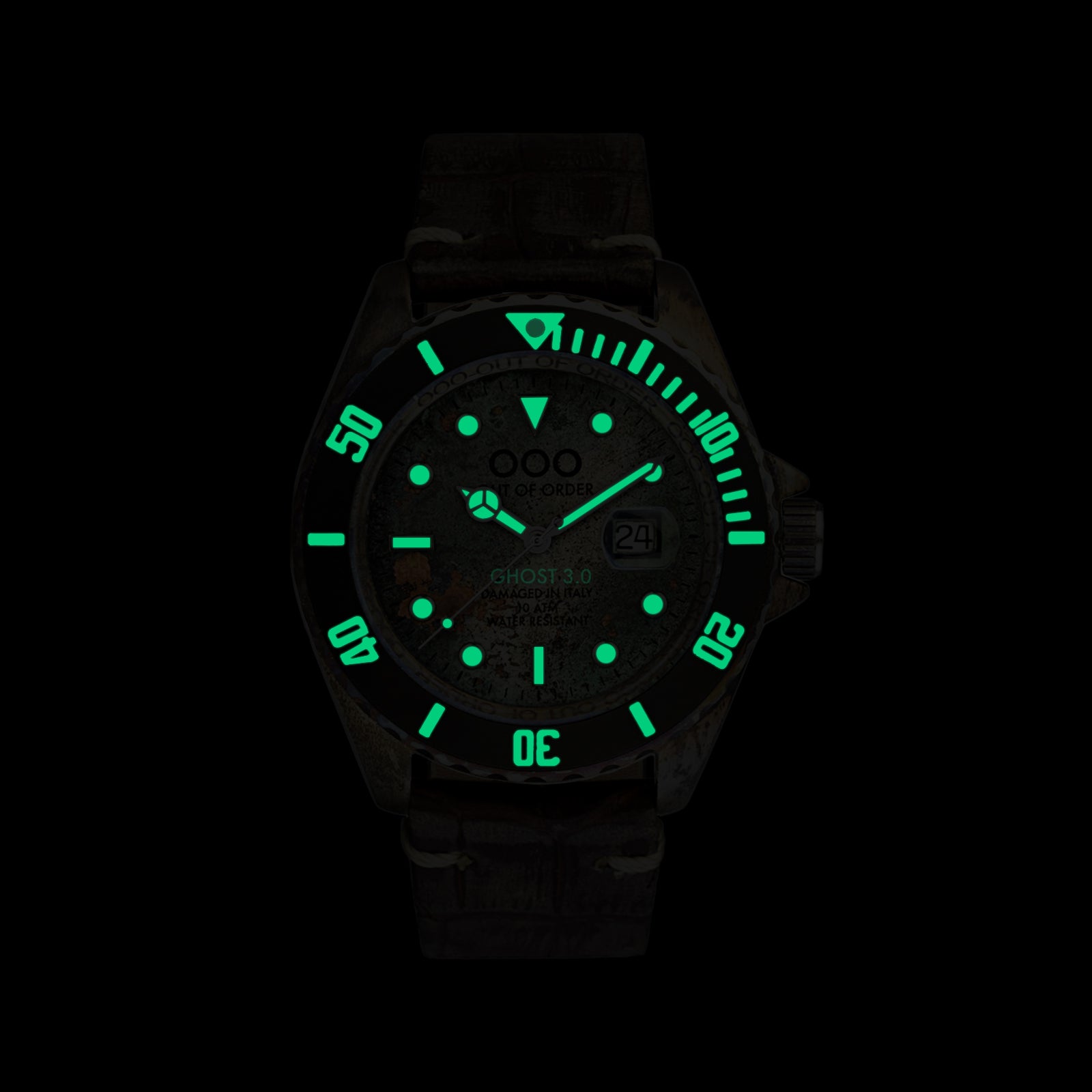 Out Of Order Ghost 3.0 orologio automatico 44 mm ruggine