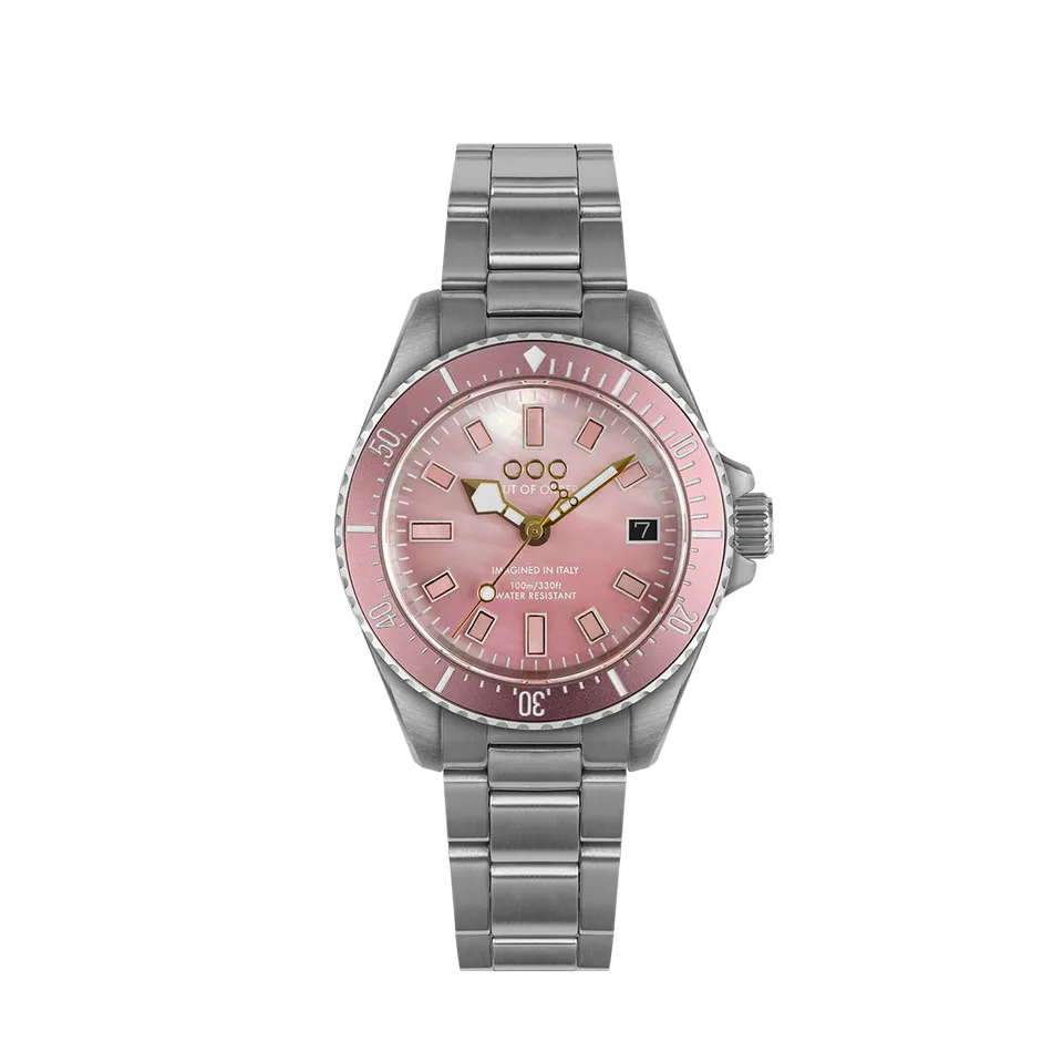Out Of Order Casanova Mop Pink orologio madreperla rosa