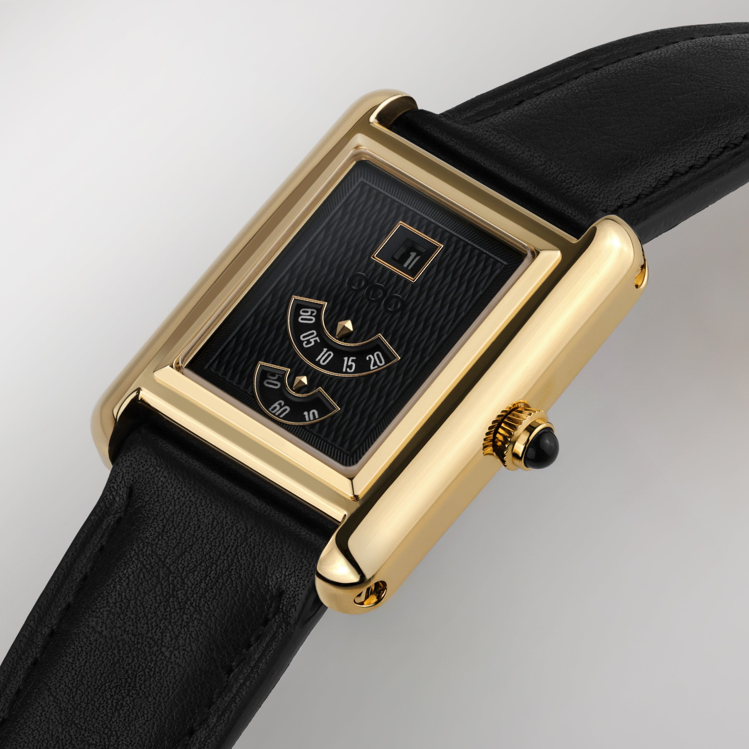Out Of Order Forma Venti Aurum Noir orologio automatico jumping hour