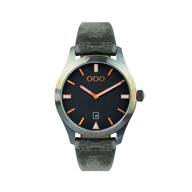 Out Of Order 143 Black orologio quarzo 40 mm pelle nero