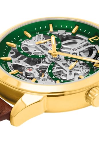 Pierre Lannier Monarck Orologio Automatico 43 mm Pelle Acciaio