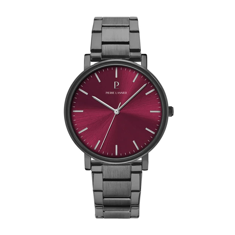 Pierre Lannier Essential 252G459 Orologio 40,5 mm Bordeaux