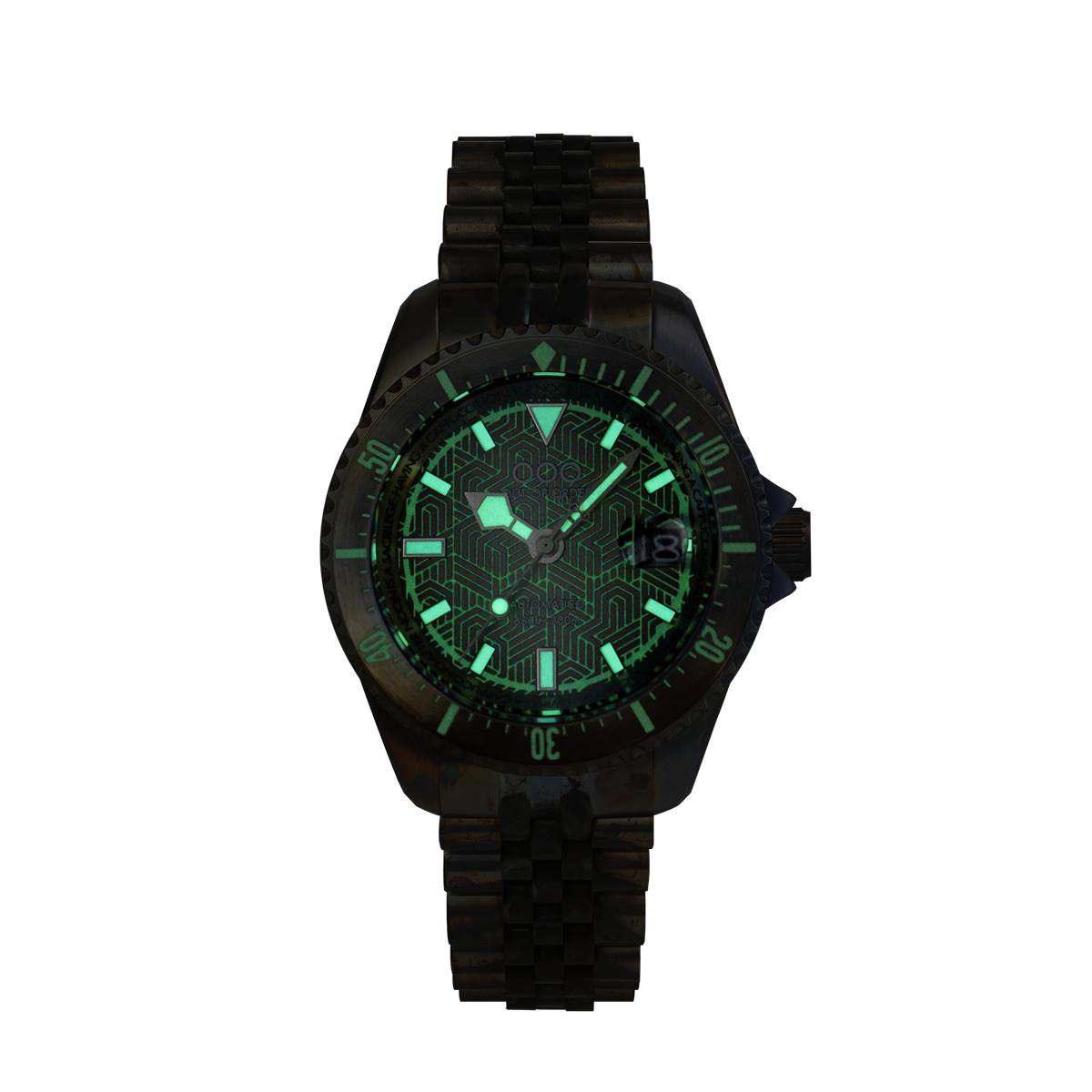 Out Of Order Diverissimo Azteco Sand orologio subacqueo 42 mm