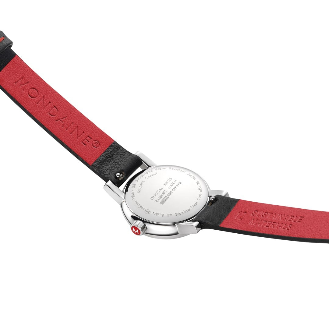 Mondaine evo2 Petite Orologio Nero 26 mm Quarzo