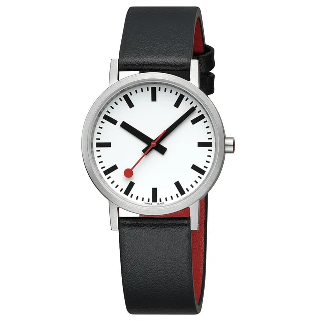 Mondaine Pure 36 mm Orologio al Quarzo Swiss Made