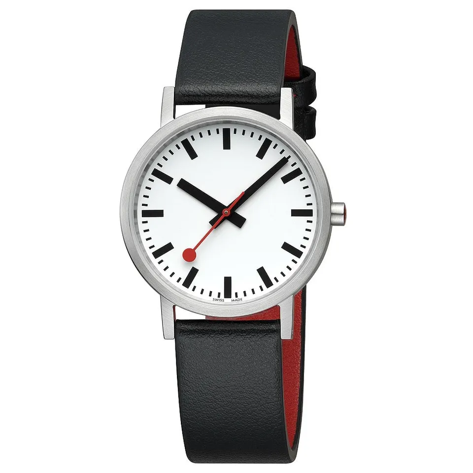 Mondaine Pure 36 mm Orologio al Quarzo Swiss Made