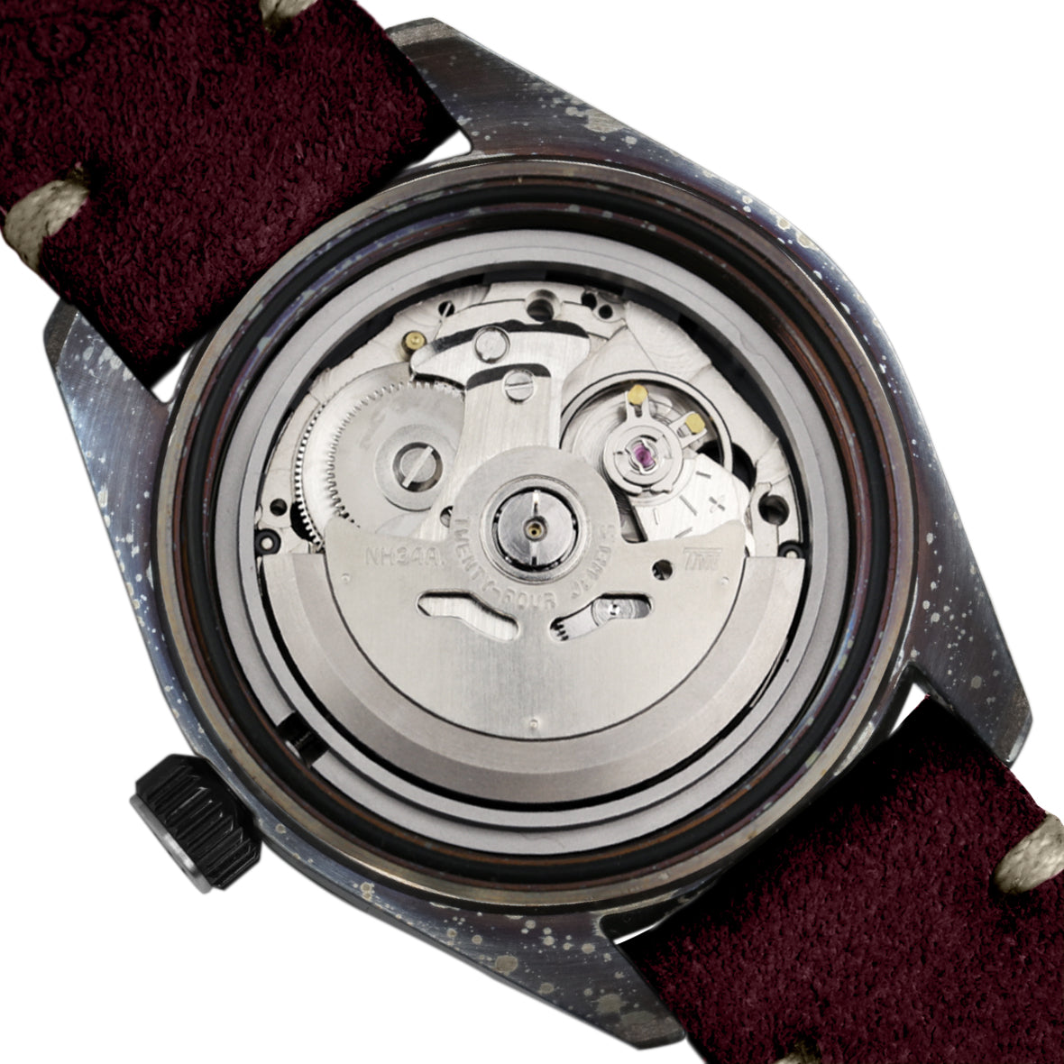 Out Of Order Cosmopolitan GMT Orologio 40mm Pelle Rosa