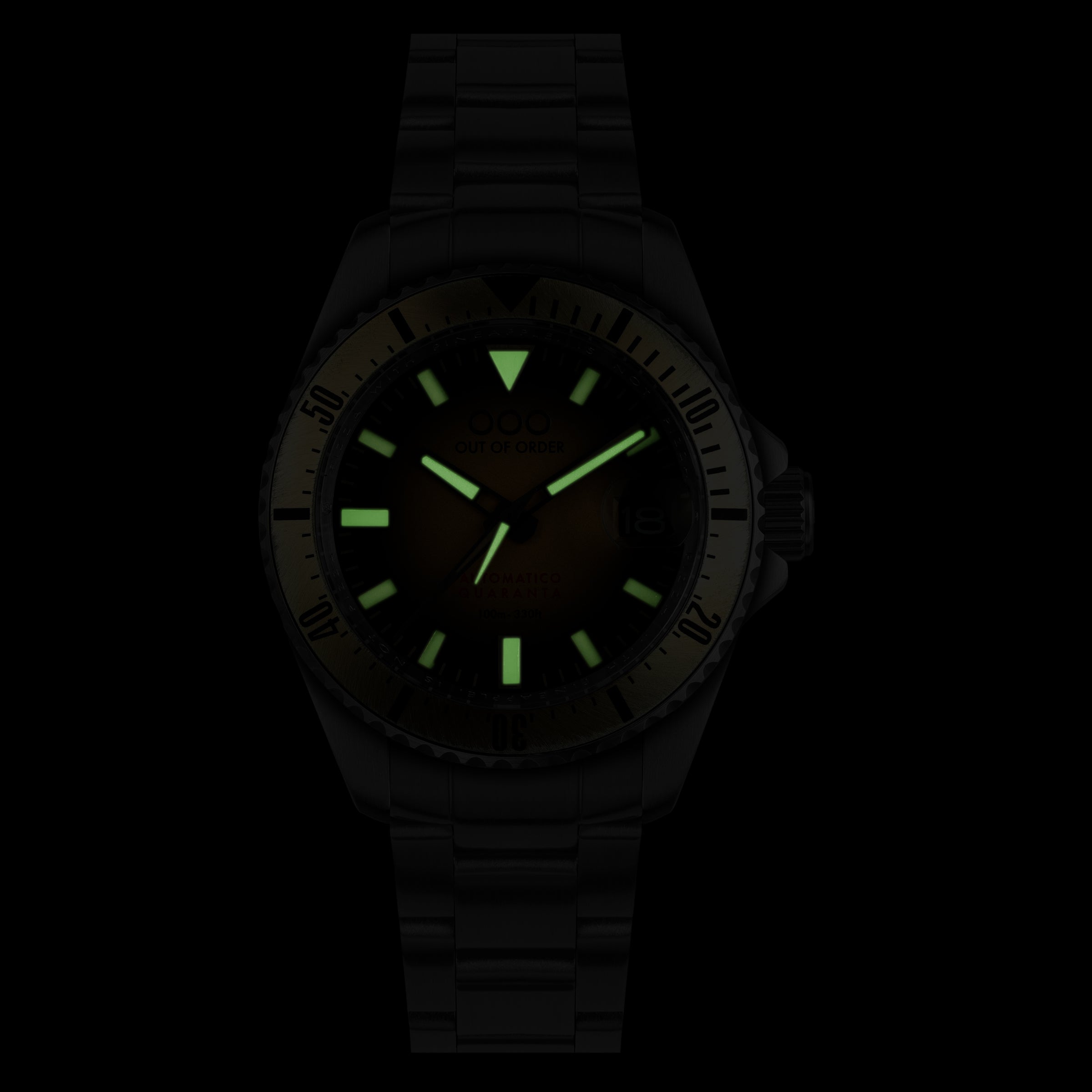 Out Of Order Automatico Quaranta Sand orologio 40 mm