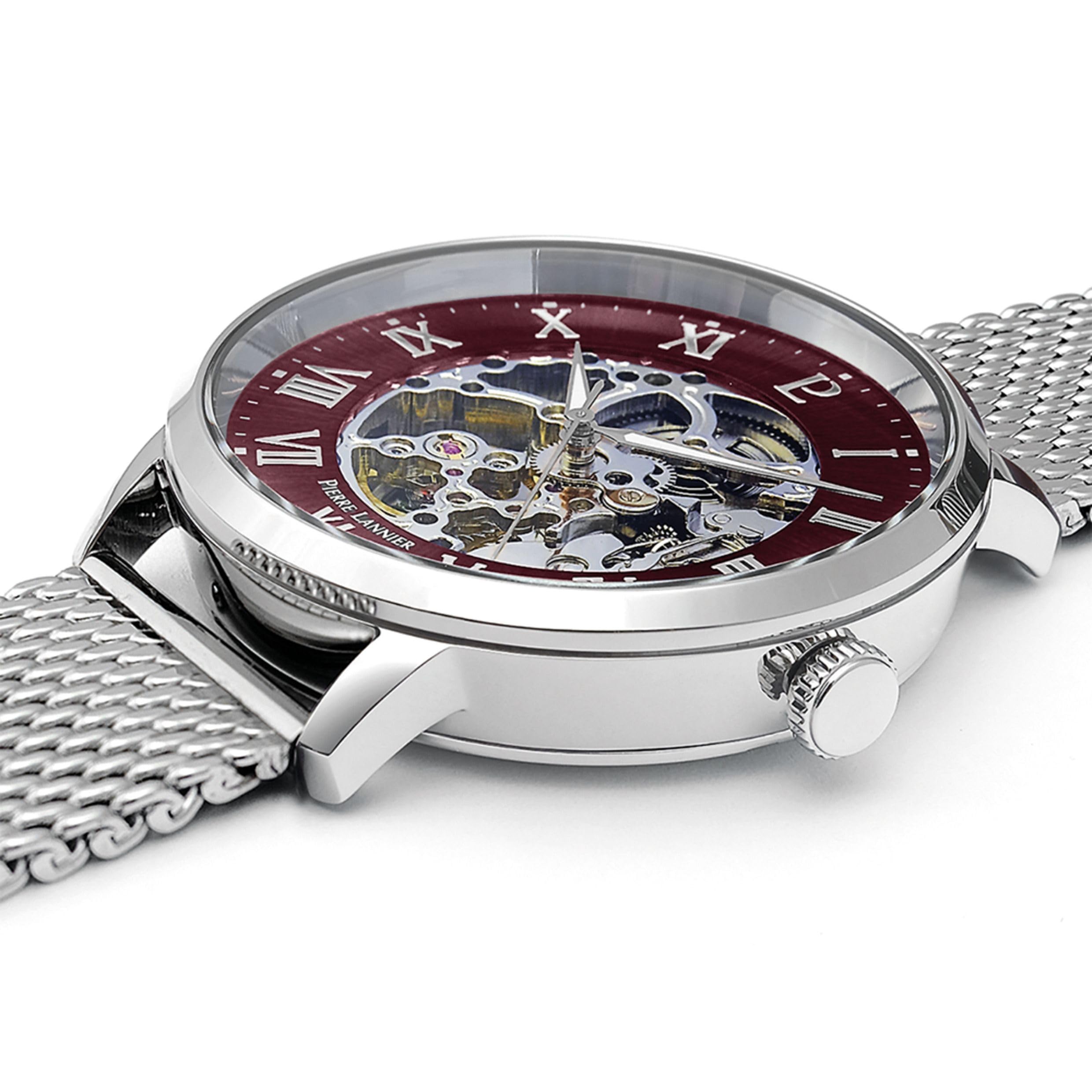 Pierre Lannier Automatic orologio automatico 42 mm acciaio