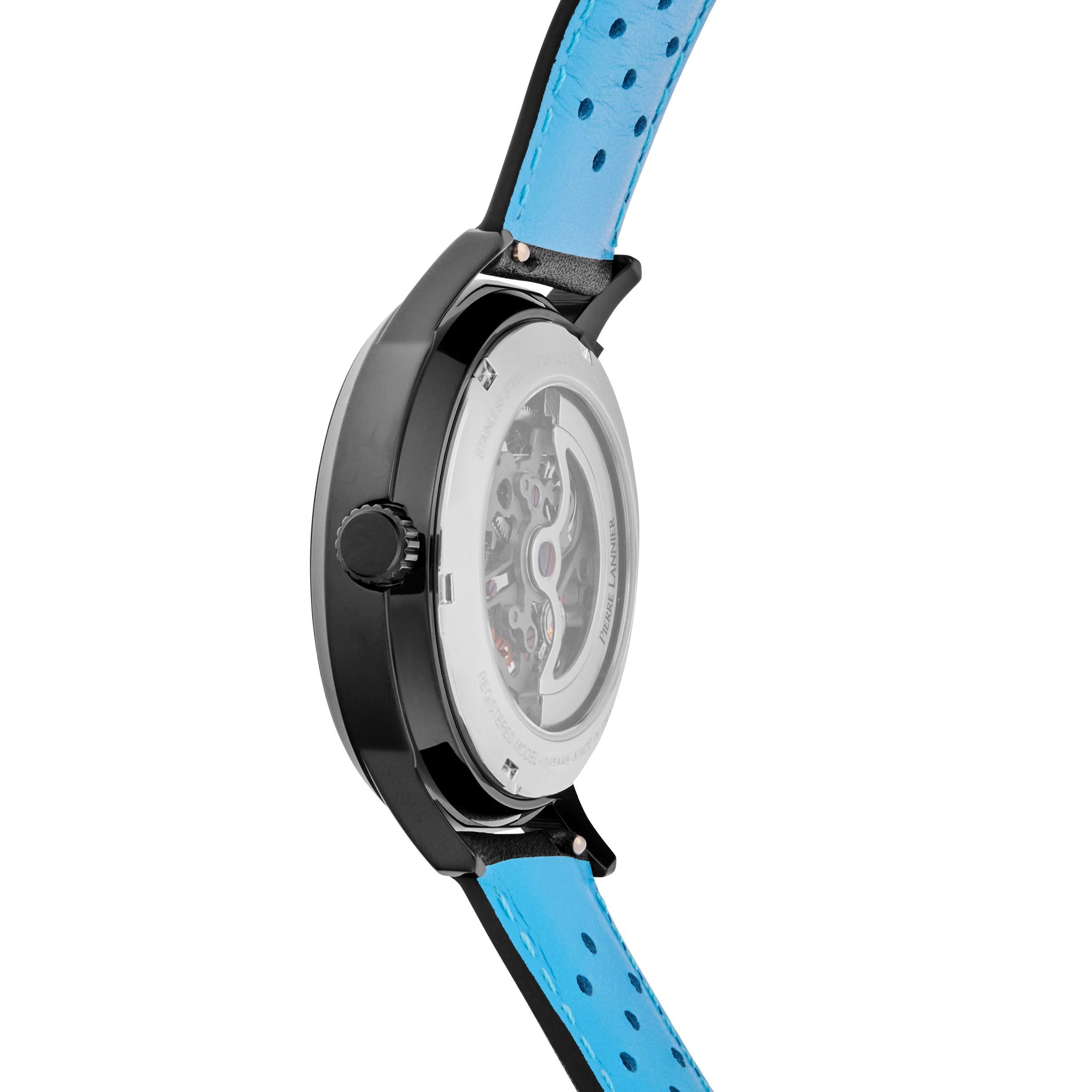 Pierre Lannier Paddock orologio automatico 43 mm acciaio