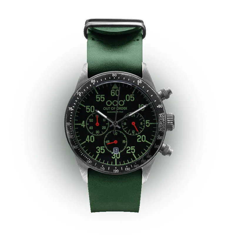Out Of Order Magellano cronografo nero 42 mm edizione limitata