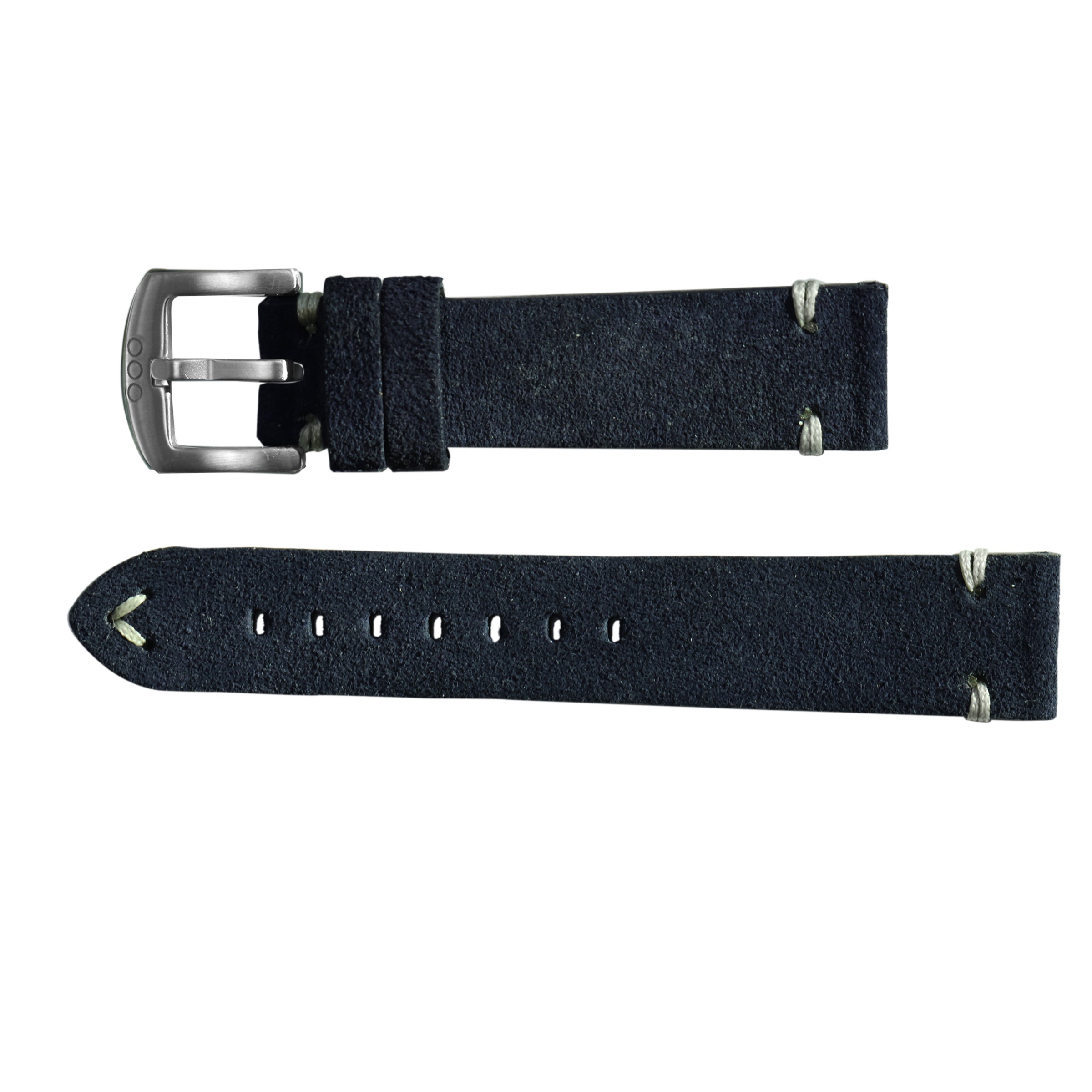 Out Of Order Blue Leather Strap cinturino pelle 20mm blu
