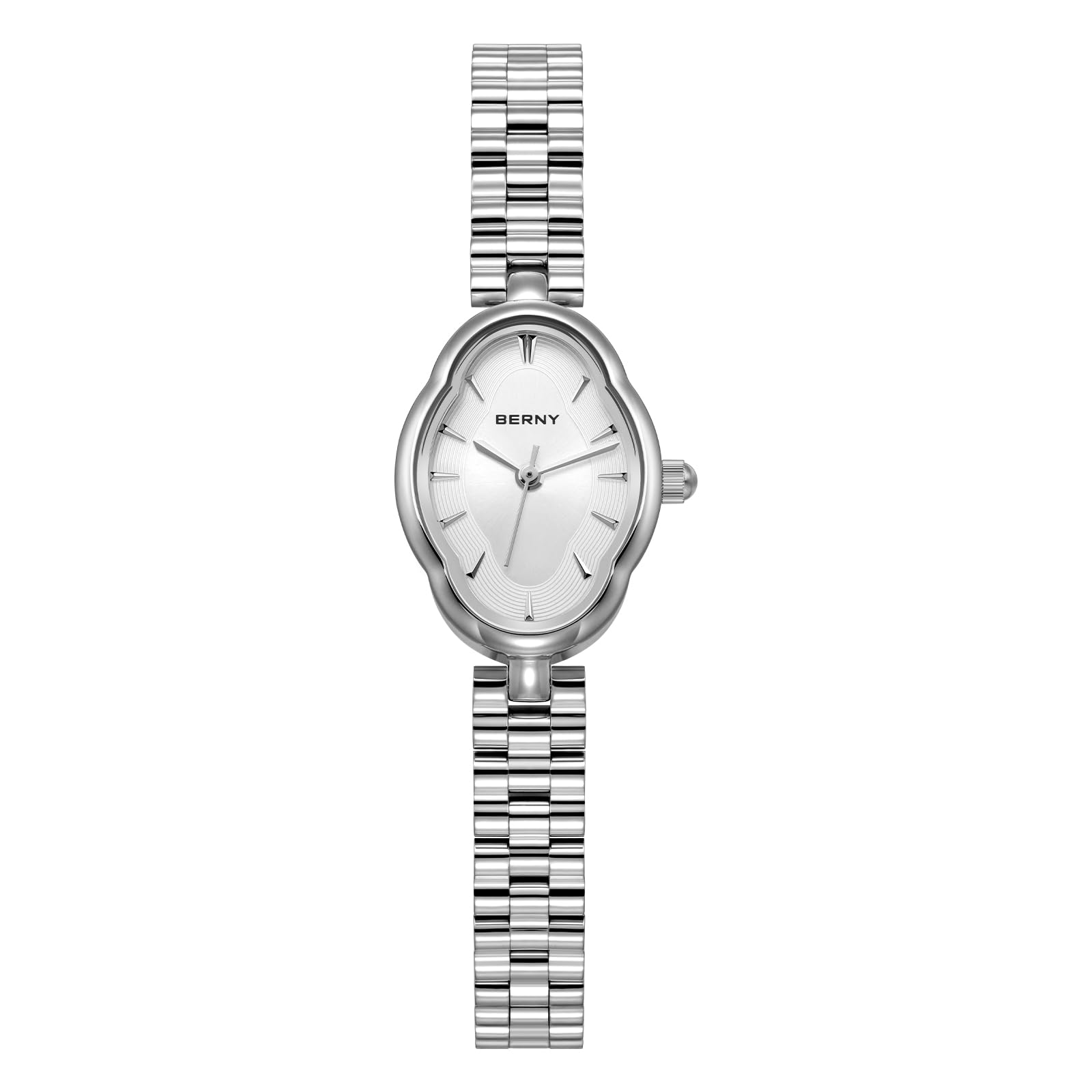 Berny Quarzo Orologio Donna Bianco 3ATM Elegante