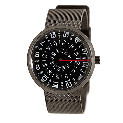 Mykonos Design Visus Black orologio quarzo nero acciaio