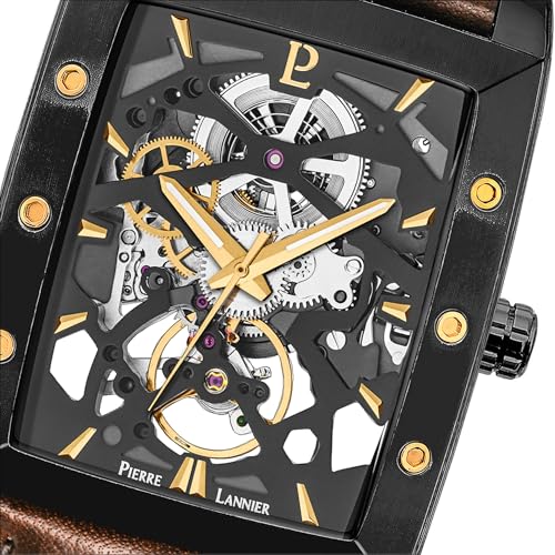 Pierre Lannier Hector orologio automatico acciaio 5 ATM