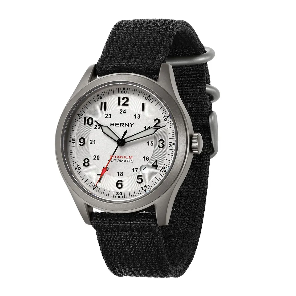 Berny AM7068M Orologio Uomo Automatico Data Luminoso